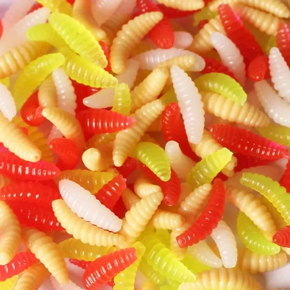 Asticots souples silicone