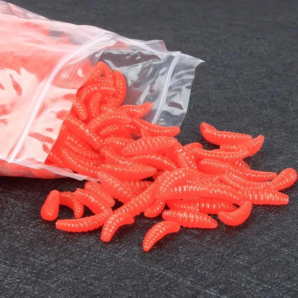 Asticots souples silicone
