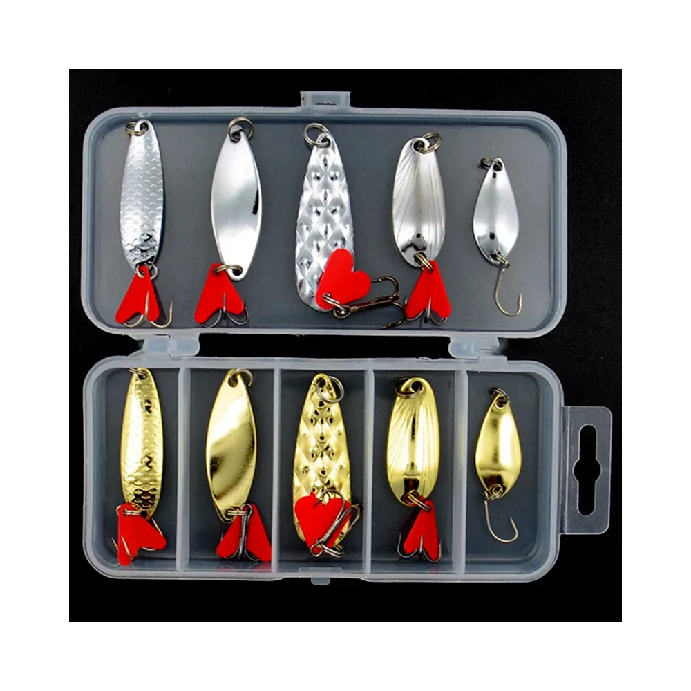 Coffret de cuillers ondulantes
