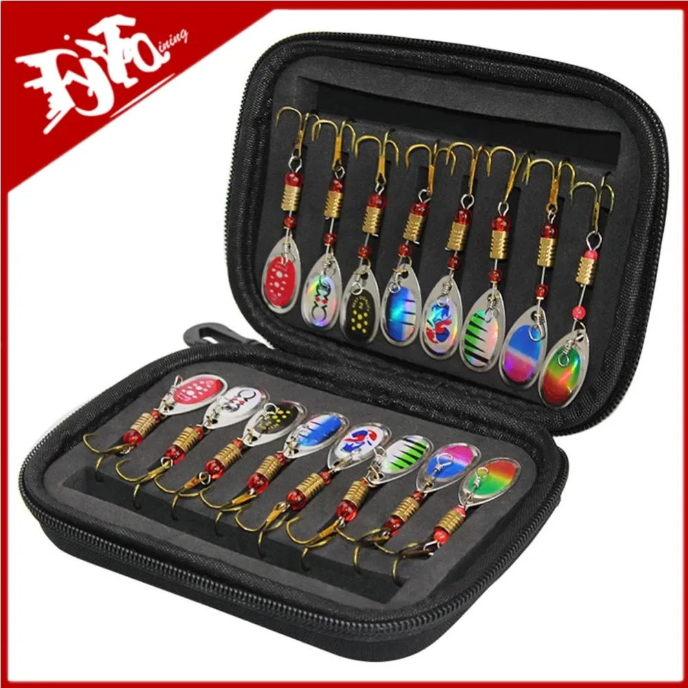 Coffret 16 cuillers et hameçons