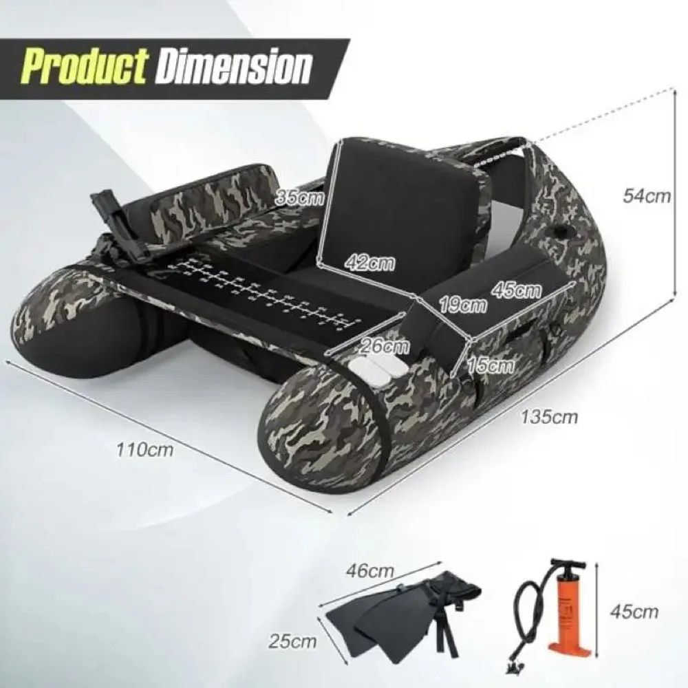 Float tube gonflable