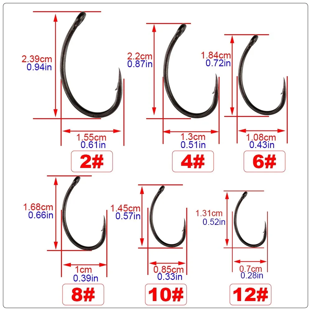 Hameçons carpe PTFE 8011