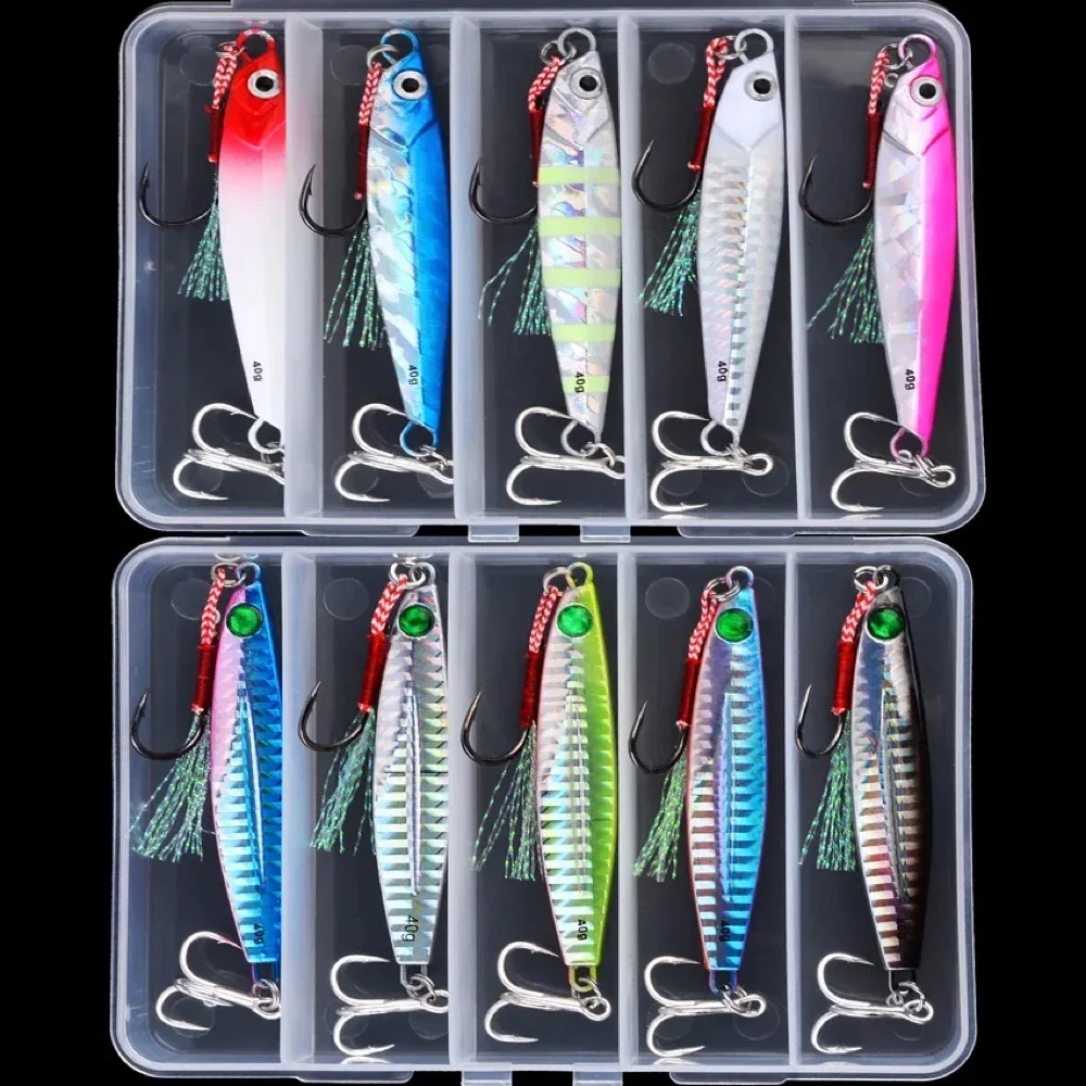 Jigs métal 7 à 40 g