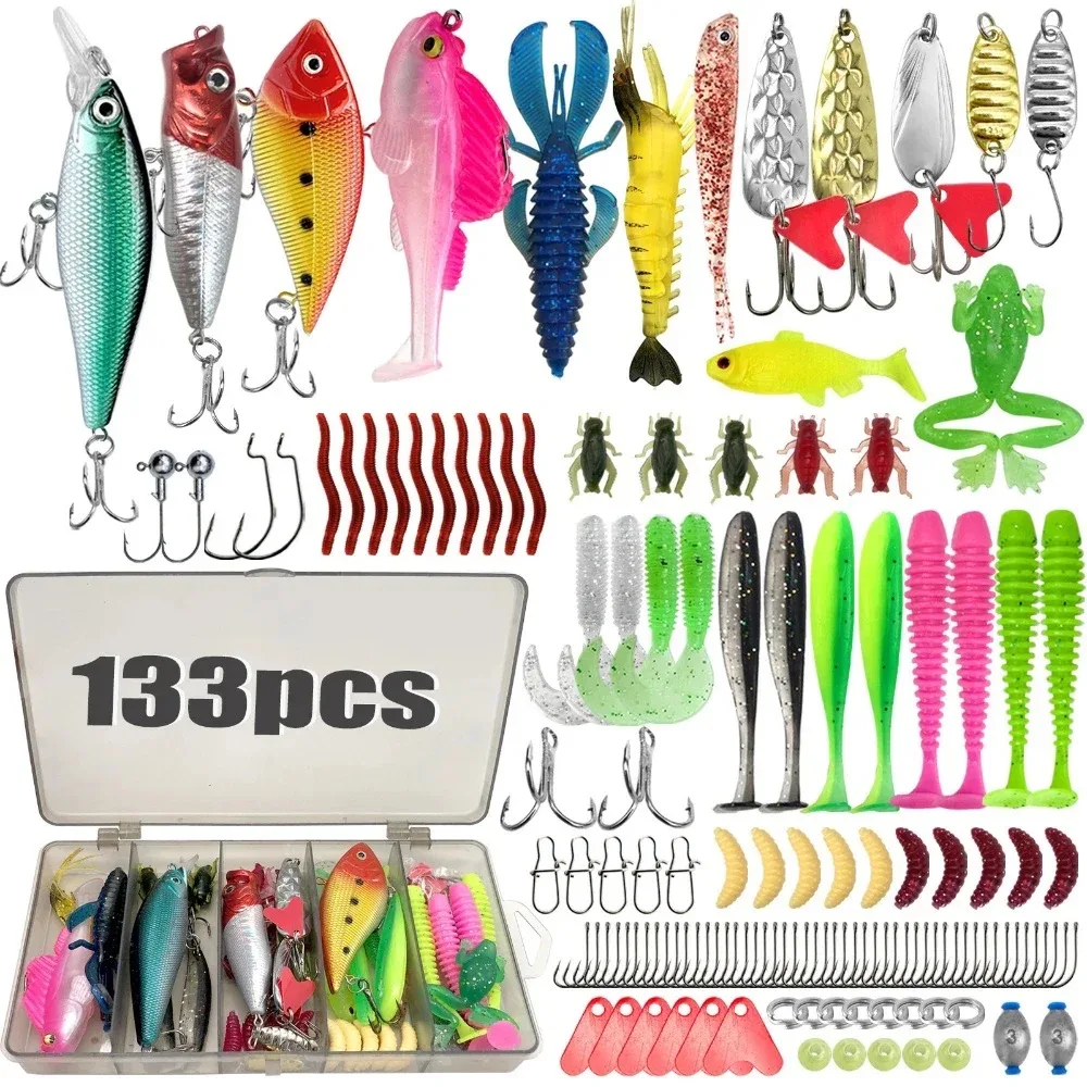 Kit 193 leurres en boîte à étages