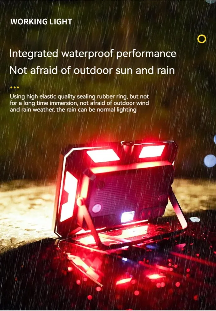 Lampe de camp rechargeable