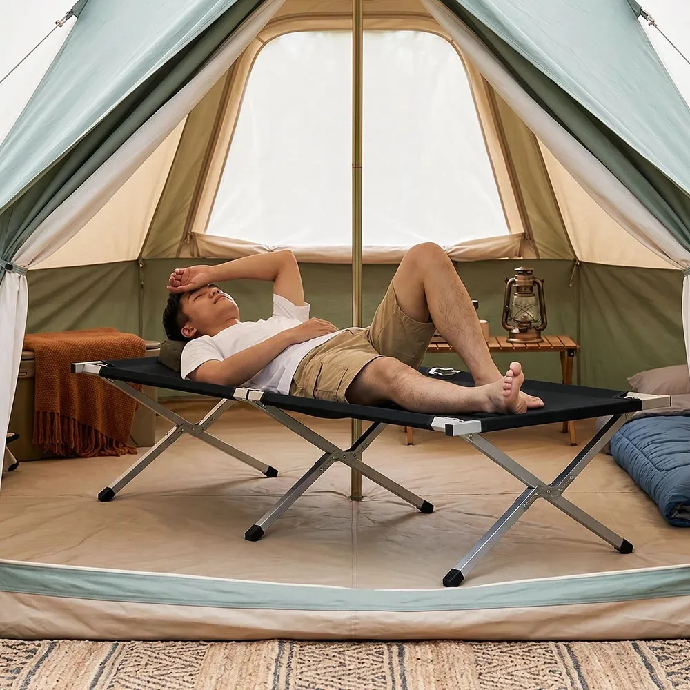 Lit de camp pliant 192 cm