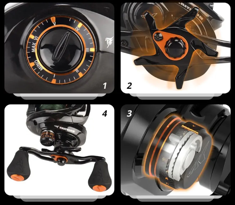 Moulinet casting Zephyr BFS carbone