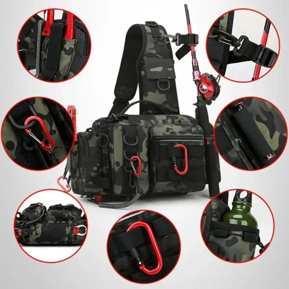 Sac d'épaule de pêche itinérante