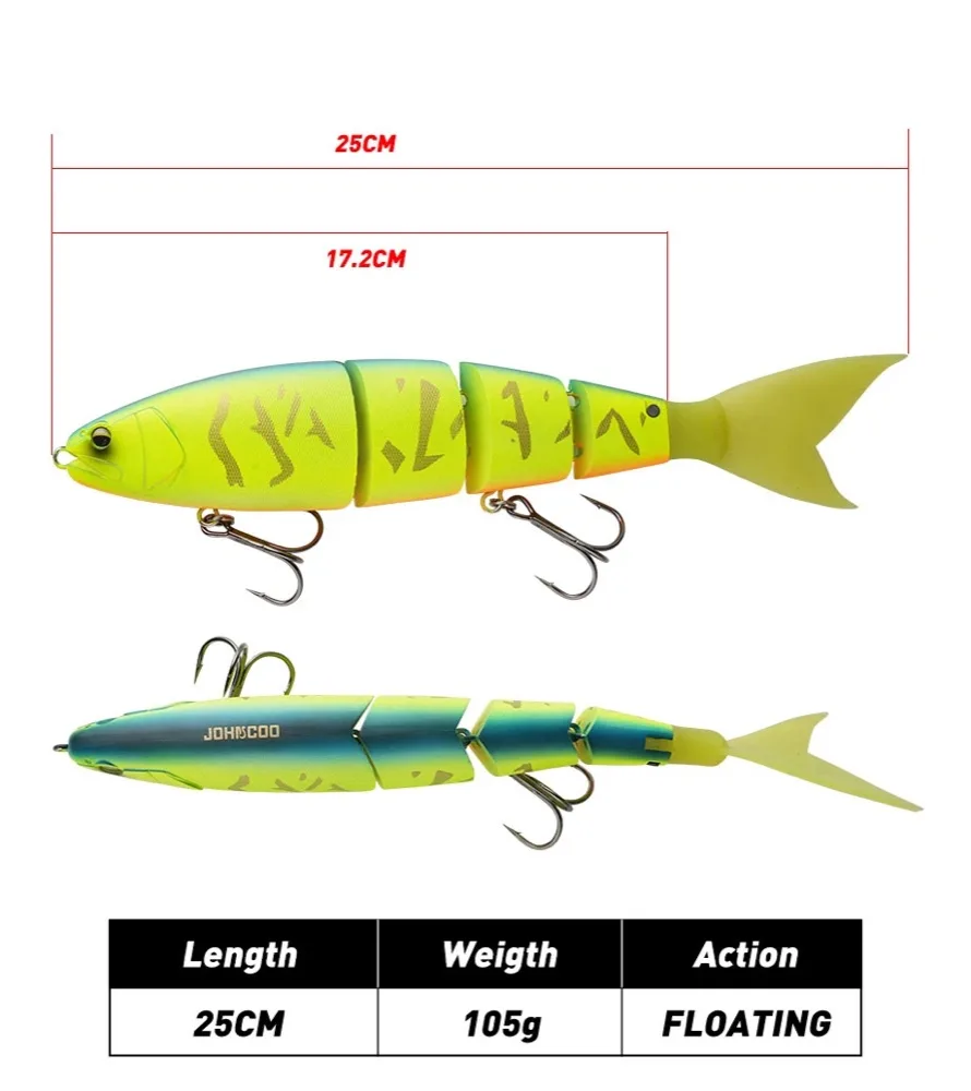 Swimbait articulé