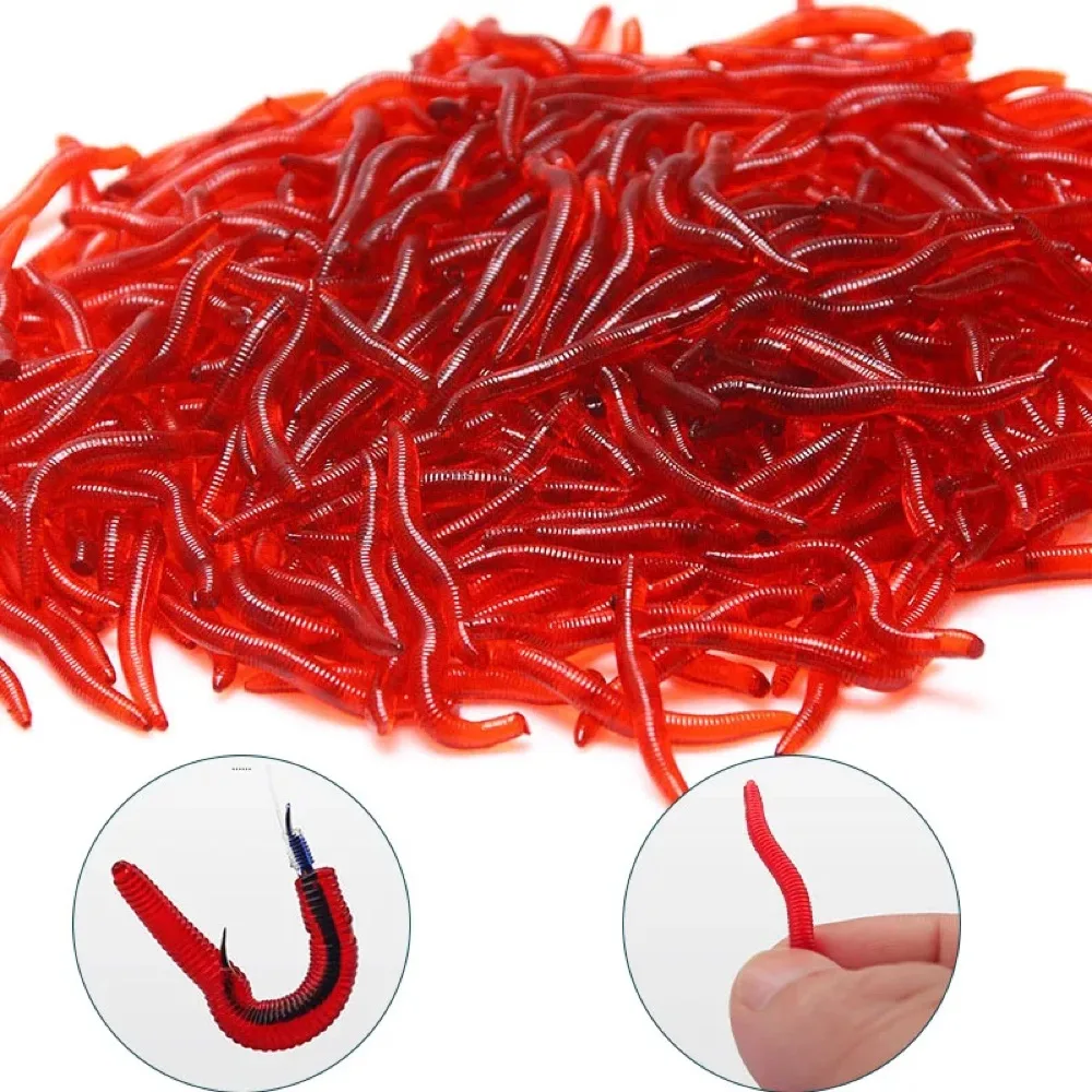 Vers rouges souples